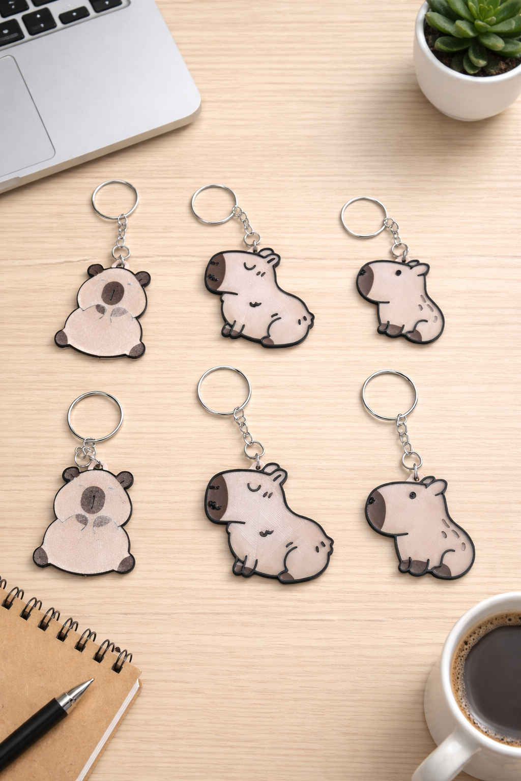 Chaveiros Capivara
